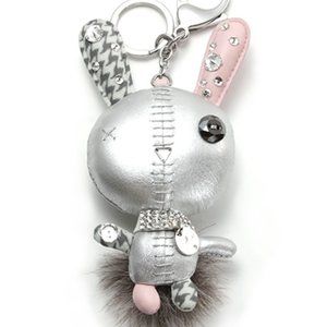 Mathilde: Bag Bunny Charm Grey/Silver, BNWT, RARE